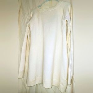 NWT - Cochni MSRP:$498.00 Cream Knitted Sweater with Long Sleeves Sz. L